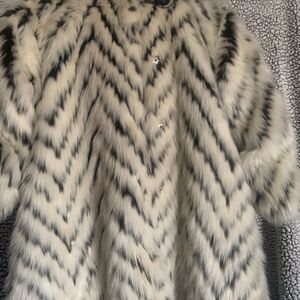 Girls Faux Fur Coat